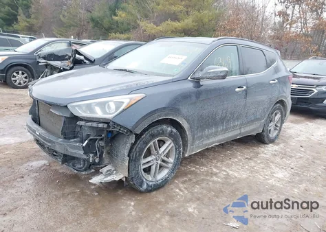 2017 Hyundai Santa Fe Sport 2.4L from USA, damaged, VIN 5NMZUDLB9HH017634